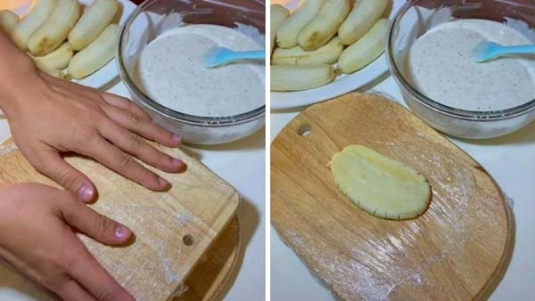 cách làm bánh chuối chiên