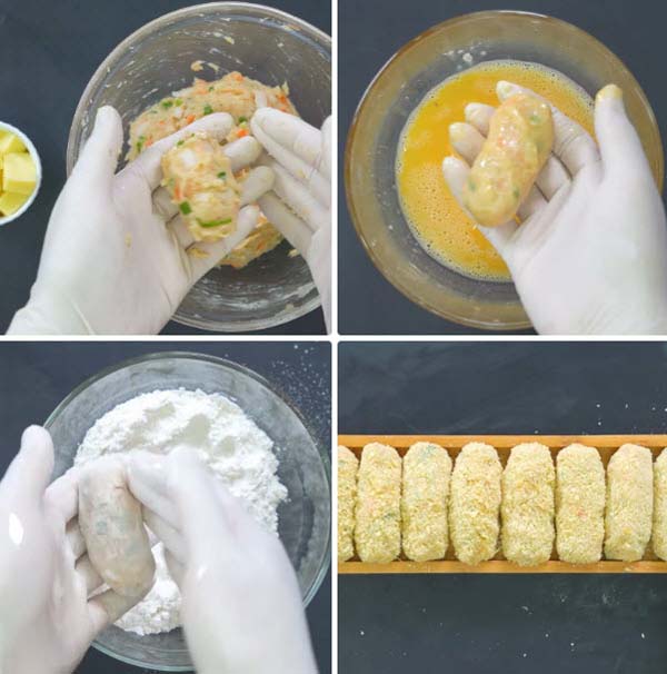 cách làm bánh gà phô mai
