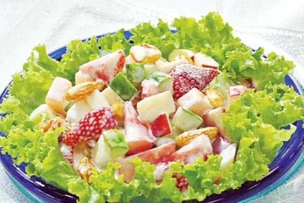 Cách làm salad hoa quả