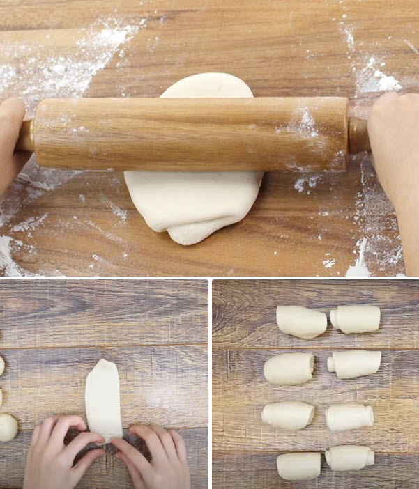 cách làm bánh xìu páo Nam Định