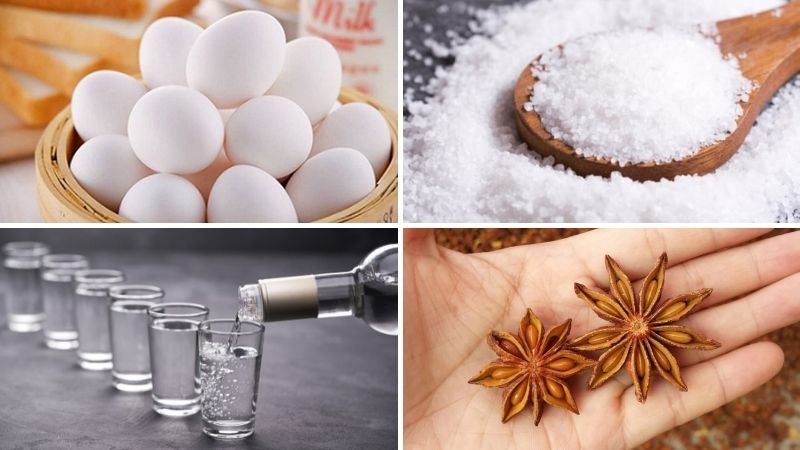 cách làm trứng muối