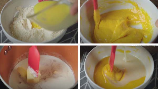 Cách làm bánh Trung thu Lava trứng chảy Hồng Kông