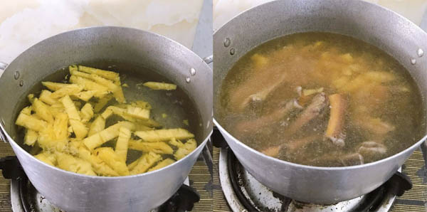 Cách nấu món canh chua lươn bông súng